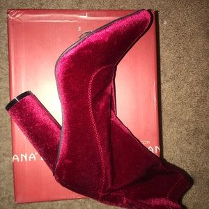 Red Velvet Booties